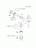 Kawasaki Motoren FA210V - AS02 bis FH641V - DS24 FH430V-DS20 - Kawasaki FH430V 4-Stroke Engine Spareparts PISTON/CRANKSHAFT