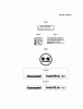Kawasaki Motoren FA210V - AS02 bis FH641V - DS24 FH430V-DS28 - Kawasaki FH430V 4-Stroke Engine Spareparts LABEL