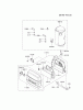 Kawasaki Motoren FA210V - AS02 bis FH641V - DS24 FH451V-AS07 - Kawasaki FH451V 4-Stroke Engine Spareparts AIR-FILTER/MUFFLER