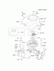 Kawasaki Motoren FA210V - AS02 bis FH641V - DS24 FH451V-AS04 - Kawasaki FH451V 4-Stroke Engine Spareparts COOLING-EQUIPMENT