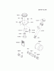 Kawasaki Motoren FA210V - AS02 bis FH641V - DS24 FH451V-AS04 - Kawasaki FH451V 4-Stroke Engine Spareparts LUBRICATION-EQUIPMENT