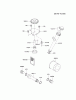 Kawasaki Motoren FA210V - AS02 bis FH641V - DS24 FH451V-AS12 - Kawasaki FH451V 4-Stroke Engine Spareparts LUBRICATION-EQUIPMENT