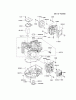 Kawasaki Motoren FA210V - AS02 bis FH641V - DS24 FH451V-BS20 - Kawasaki FH451V 4-Stroke Engine Spareparts CYLINDER/CRANKCASE