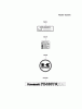 Kawasaki Motoren FA210V - AS02 bis FH641V - DS24 FH480V-AS24 - Kawasaki FH480V 4-Stroke Engine Spareparts LABEL