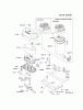 Kawasaki Motoren FA210V - AS02 bis FH641V - DS24 FH480V-DS24 - Kawasaki FH480V 4-Stroke Engine Spareparts AIR-FILTER/MUFFLER