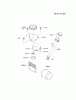 Kawasaki Motoren FA210V - AS02 bis FH641V - DS24 FH500V-AS08 - Kawasaki FH500V 4-Stroke Engine Spareparts LUBRICATION-EQUIPMENT