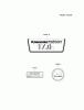 Kawasaki Motoren FA210V - AS02 bis FH641V - DS24 FH500V-AS07 - Kawasaki FH500V 4-Stroke Engine Spareparts LABEL