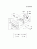 Kawasaki Motoren FA210V - AS02 bis FH641V - DS24 FH500V-AS18 - Kawasaki FH500V 4-Stroke Engine Spareparts AIR-FILTER/MUFFLER