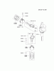 Kawasaki Motoren FA210V - AS02 bis FH641V - DS24 FH500V-AS26 - Kawasaki FH500V 4-Stroke Engine Spareparts PISTON/CRANKSHAFT