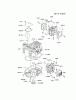 Kawasaki Motoren FA210V - AS02 bis FH641V - DS24 FH500V-AS27 - Kawasaki FH500V 4-Stroke Engine Spareparts CYLINDER/CRANKCASE
