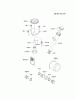 Kawasaki Motoren FA210V - AS02 bis FH641V - DS24 FH451V-AS09 - Kawasaki FH451V 4-Stroke Engine Spareparts LUBRICATION-EQUIPMENT