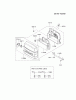 Kawasaki Motoren FA210V - AS02 bis FH641V - DS24 FH500V-BS00 - Kawasaki FH500V 4-Stroke Engine Spareparts AIR-FILTER/MUFFLER