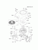 Kawasaki Motoren FA210V - AS02 bis FH641V - DS24 FH500V-BS04 - Kawasaki FH500V 4-Stroke Engine Spareparts COOLING-EQUIPMENT