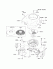 Kawasaki Motoren FA210V - AS02 bis FH641V - DS24 FH500V-BS06 - Kawasaki FH500V 4-Stroke Engine Spareparts COOLING-EQUIPMENT