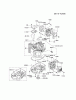 Kawasaki Motoren FA210V - AS02 bis FH641V - DS24 FH500V-AS06 - Kawasaki FH500V 4-Stroke Engine Spareparts CYLINDER/CRANKCASE