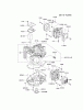 Kawasaki Motoren FA210V - AS02 bis FH641V - DS24 FH500V-BS24 - Kawasaki FH500V 4-Stroke Engine Spareparts CYLINDER/CRANKCASE