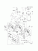 Kawasaki Motoren FA210V - AS02 bis FH641V - DS24 FH500V-AS31 - Kawasaki FH500V 4-Stroke Engine Spareparts AIR-FILTER/MUFFLER