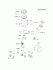 Kawasaki Motoren FA210V - AS02 bis FH641V - DS24 FH500V-AS31 - Kawasaki FH500V 4-Stroke Engine Spareparts LUBRICATION-EQUIPMENT