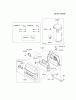 Kawasaki Motoren FA210V - AS02 bis FH641V - DS24 FH500V-CS14 - Kawasaki FH500V 4-Stroke Engine Spareparts AIR-FILTER/MUFFLER