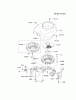 Kawasaki Motoren FA210V - AS02 bis FH641V - DS24 FH451V-CS02 - Kawasaki FH451V 4-Stroke Engine Spareparts COOLING-EQUIPMENT