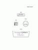 Kawasaki Motoren FA210V - AS02 bis FH641V - DS24 FH531V-AS01 - Kawasaki FH531V 4-Stroke Engine Spareparts LABEL