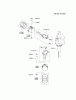 Kawasaki Motoren FA210V - AS02 bis FH641V - DS24 FH500V-BS02 - Kawasaki FH500V 4-Stroke Engine Spareparts PISTON/CRANKSHAFT