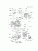 Kawasaki Motoren FA210V - AS02 bis FH641V - DS24 FH500V-ES36 - Kawasaki FH500V 4-Stroke Engine Spareparts CYLINDER/CRANKCASE