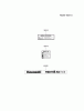 Kawasaki Motoren FA210V - AS02 bis FH641V - DS24 FH541V-AS48 - Kawasaki FH541V 4-Stroke Engine Spareparts LABEL