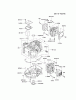 Kawasaki Motoren FA210V - AS02 bis FH641V - DS24 FH541V-BS10 - Kawasaki FH541V 4-Stroke Engine Spareparts CYLINDER/CRANKCASE