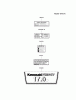 Kawasaki Motoren FA210V - AS02 bis FH641V - DS24 FH541V-BS10 - Kawasaki FH541V 4-Stroke Engine Spareparts LABEL