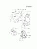 Kawasaki Motoren FA210V - AS02 bis FH641V - DS24 FH541V-AS24 - Kawasaki FH541V 4-Stroke Engine Spareparts AIR-FILTER/MUFFLER