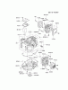 Kawasaki Motoren FA210V - AS02 bis FH641V - DS24 FH541V-CW04 - Kawasaki FH541V 4-Stroke Engine Spareparts CYLINDER/CRANKCASE