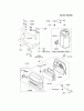 Kawasaki Motoren FA210V - AS02 bis FH641V - DS24 FH541V-CS01 - Kawasaki FH541V 4-Stroke Engine Spareparts AIR-FILTER/MUFFLER