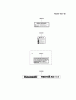 Kawasaki Motoren FA210V - AS02 bis FH641V - DS24 FH541V-DS37 - Kawasaki FH541V 4-Stroke Engine Spareparts LABEL