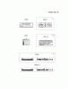 Kawasaki Motoren FA210V - AS02 bis FH641V - DS24 FH541V-DS41 - Kawasaki FH541V 4-Stroke Engine Spareparts LABEL