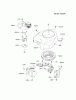 Kawasaki Motoren FA210V - AS02 bis FH641V - DS24 FH500V-BS00 - Kawasaki FH500V 4-Stroke Engine Spareparts COOLING-EQUIPMENT