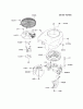 Kawasaki Motoren FA210V - AS02 bis FH641V - DS24 FH580V-CS13 - Kawasaki FH580V 4-Stroke Engine Spareparts COOLING-EQUIPMENT