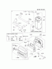 Kawasaki Motoren FA210V - AS02 bis FH641V - DS24 FH580V-AS16 - Kawasaki FH580V 4-Stroke Engine Spareparts AIR-FILTER/MUFFLER