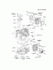 Kawasaki Motoren FA210V - AS02 bis FH641V - DS24 FH580V-CS34 - Kawasaki FH580V 4-Stroke Engine Spareparts CYLINDER/CRANKCASE