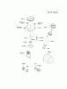 Kawasaki Motoren FA210V - AS02 bis FH641V - DS24 FH580V-AS35 - Kawasaki FH580V 4-Stroke Engine Spareparts LUBRICATION-EQUIPMENT