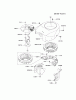 Kawasaki Motoren FA210V - AS02 bis FH641V - DS24 FH580V-ES06 - Kawasaki FH580V 4-Stroke Engine Spareparts COOLING-EQUIPMENT