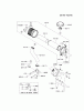 Kawasaki Motoren FH641V - DS25 bis FS481V - BS13 FH721V-CS27 - Kawasaki FH721V 4-Stroke Engine Spareparts AIR-FILTER/MUFFLER