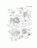 Kawasaki Motoren FH641V - DS25 bis FS481V - BS13 FH661V-AS05 - Kawasaki FH661V 4-Stroke Engine Spareparts CYLINDER/CRANKCASE