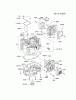 Kawasaki Motoren FA210V - AS02 bis FH641V - DS24 FH641V-DS18 - Kawasaki FH641V 4-Stroke Engine Spareparts CYLINDER/CRANKCASE