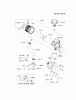 Kawasaki Motoren FA210V - AS02 bis FH641V - DS24 FH601V-DS24 - Kawasaki FH601V 4-Stroke Engine Spareparts AIR-FILTER/MUFFLER