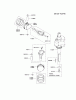 Kawasaki Motoren FA210V - AS02 bis FH641V - DS24 FH601V-ES08 - Kawasaki FH601V 4-Stroke Engine Spareparts PISTON/CRANKSHAFT