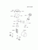 Kawasaki Motoren FH641V - DS25 bis FS481V - BS13 FH680V-ES22 - Kawasaki FH680V 4-Stroke Engine Spareparts LUBRICATION-EQUIPMENT