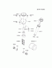 Kawasaki Motoren FH641V - DS25 bis FS481V - BS13 FH680V-DS28 - Kawasaki FH680V 4-Stroke Engine Spareparts LUBRICATION-EQUIPMENT