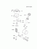 Kawasaki Motoren FH641V - DS25 bis FS481V - BS13 FH680V-CS23 - Kawasaki FH680V 4-Stroke Engine Spareparts LUBRICATION-EQUIPMENT