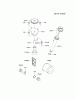 Kawasaki Motoren FH641V - DS25 bis FS481V - BS13 FH680V-DS22 - Kawasaki FH680V 4-Stroke Engine Spareparts LUBRICATION-EQUIPMENT